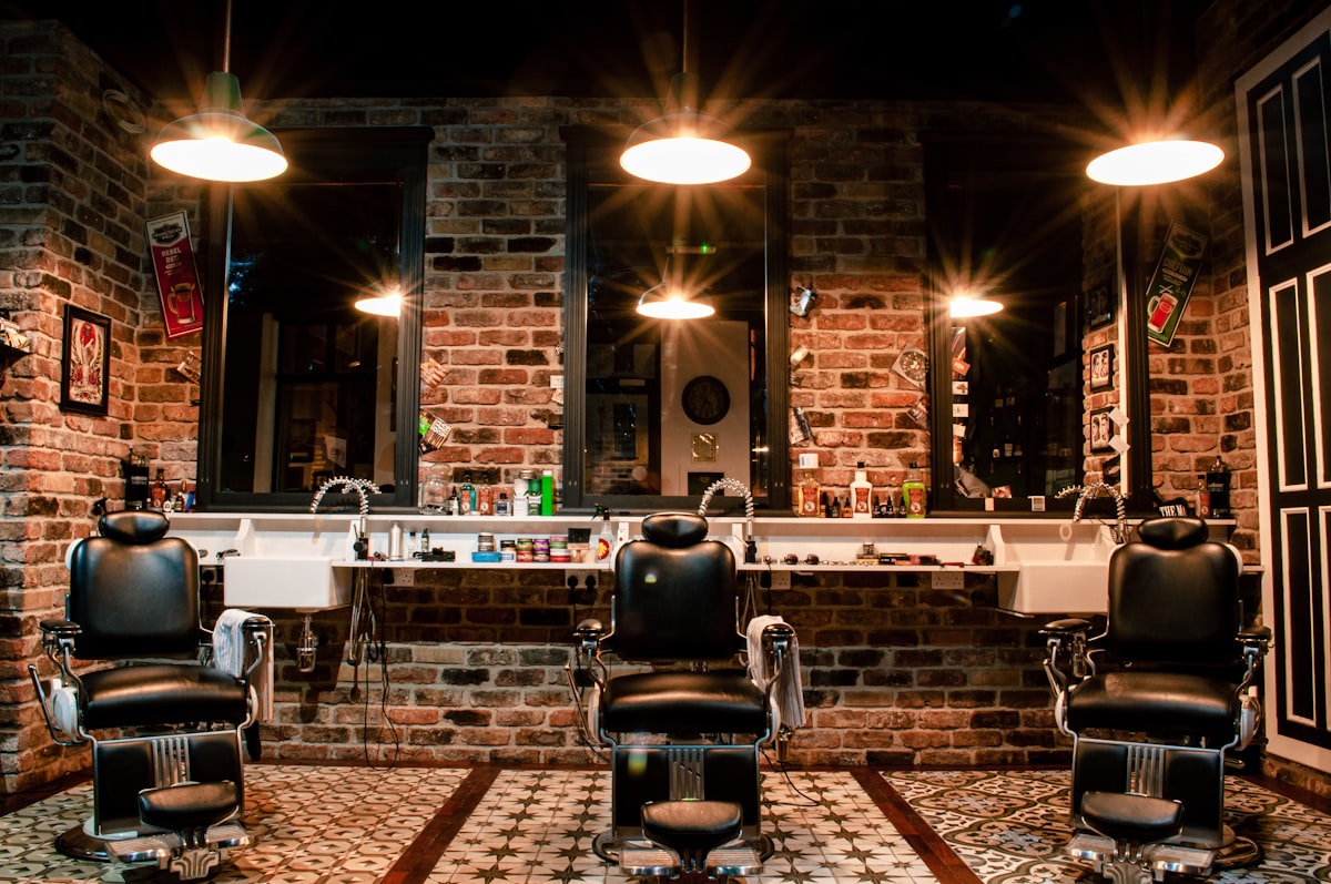 Ambiance salon de coiffure